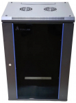 Extralink Rackmount cabinet 15U 600x450 Black wall mounted