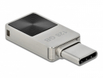 DELOCK Mini USB 3.2Gen1 USB-C Speicherstick 128GB Metallgeh.