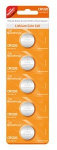 Lithium Coin Cells, CR1220|3V, Pack 5