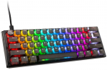 Ducky One 3 Aura Black 60% RGB LED Gaming Keyboard - Gateron Baby Kangaroo (US)
