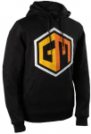 Global Masters Hoodie GM Logo - schwarz (M)