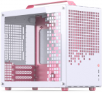 Jonsplus Z20 MATX Handle Gaming Case - White-Pink, SFX-PSU, Mini-ITX/Micro-ATX