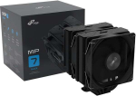 FSP MP7 Black Tower CPU Cooler, Six Heatpipes, 2&times;120 mm Fans
