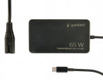 Gembird Universal 65W USB-C Fast Charger Black