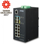 L2+, 8x 10/100/1000BASE-T RJ-45, 2x 1000BASE-SX/LX/BX SFP, 2x 10GbBASE-SR/LR SFP+, 60 Gbps, 44.642 Mpps, IP3-, , 72x107x