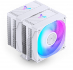 Jonsbo CR-3000E CPU cooler, dual-tower, RGB, 120mm, white