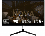 Arozzi Nova 24" IPS 200Hz FHD Gaming Monitor - Black