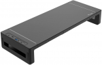 Equip Monitortischerh&ouml;hung 4xUSB-AUSB-C 25Kg schwarz