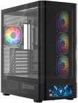 MODECOM Volcano Volcano AQ500 ARGB Midi Black