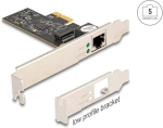 Delock PCI Express x1 network card 5 Gigabit LAN 1 x RJ45