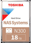 Toshiba N300 18 TB (SATA 6 Gb/s, 3.5in, Bulk)