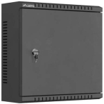 Lanberg Installation enclosure TPR 10 inches with mesh plate 340X340X140 black (assembled)