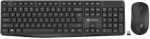 Natec Squid Plus US black 2-in-1 keyboard + wireless laser mouse set