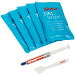 Akasa TIM Wipe Kit with Thermal Paste for CPU & GPU Cleaning