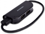 Axagon AXAGON HUE-X4B Hub 4-po rt USB 2.0 black