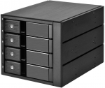SilverStone SST-FS304-12G external 3.5" 4-bay disk enclosure, black