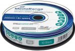 MR468, 8.5GB, DVD+R, Double Layer, 8x, Cake 10