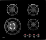 Amica PG6411SR hob Black Built-in Gas 4 zone(s)