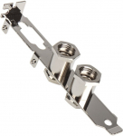 Koolance PCI-Slot-Bracket mit 2 G1/4-Zoll-Durchf&uuml;hrungen - silber