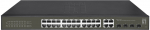 LevelOne Switch 24x GE GES-2128P 4xGSFP 19" 380W 24xPoE