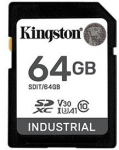 KINGSTON 64GB SDXC Industrial C10 UHS-I