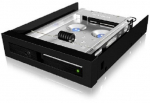 ICY BOX storage bay adapter IB-2217ASTS - 2.5/3.5" SATA HDDs/SSDs