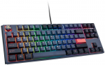 Ducky One 3 Cosmic Blue TKL RGB Gaming Keyboard - MX Speed Silver (US)