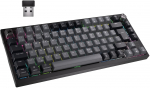 Corsair K65 Plus Wireless 75% RGB Gaming Keyboard, MLX RED - Black, Grey