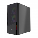 Gembird PC Case Midi Tower Fornax 4300 ATX black