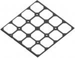 Watercool MO-RA IV 600 fan frame for 140mm fan - black
