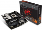 SAPPHIRE B650M-E M-ATX desktop mainboard, 1xDP, 1xHDMI, 2xUSB 3.0, 6xUSB 2.0, 2xM.2, 4xSATA
