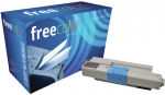 Freecolor Toner OKI 44973536 black 2200 Seiten remanufactured