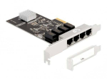 Delock PCIe x4 to 4 x RJ45 Gigabit (Realtek RTL8111H)