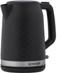 Gorenje | Kettle | K17SPB | Electric | 2200 W | 1.7 L | 360&deg; rotational base | Plastic | Black