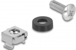 Delock rack mounting set for 10" and 19", 100 pcs