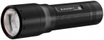 Ledlenser P7 black aluminum flashlight IP54 650 lm