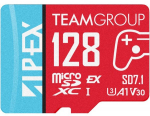 Teamgroup APEX SD7.1 128GB SDXC (red/blue, MicroSD Express)