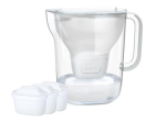 BRITA Style ESSENTIAL XL white jug, 3&times; MX Pro Pure Performance