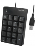 LogiLink ID0184 Numeric USB Keyboard, 19 Keys