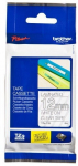 Brother TZe-135 Laminated Tape White on Clear TZe 8 m 1.2 cm