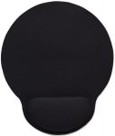 MANHATTAN Wrist-Rest Mouse Pad black