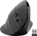 Speedlink PIAVO Ergonomic Vertical Mouse - Wireless, rubber-black