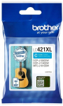 Brother 500-page Cyan Ink Cartridge LC421XLC