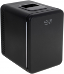 Adler | Mini Refrigerator | AD 8084 | Free standing | Larder | Height 27 cm | Fridge net capacity 4 L | Black