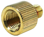 Phobya Eheim 1046 outlet adaptor to G1/4" &ndash; knur&ndash; gold plated