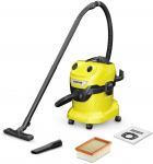 K&auml;rcher WD 4 V-20/5/22 20L Drum Vacuum, Dry & Wet, 1000W, Bagless