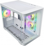 Fortron Midi FSP S380-WA ARGB TG White case