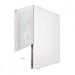 Gembird Fornax 4300 ATX Midi Tower PC Case white