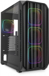 Sharkoon Case AK5M RGB ATX 1xMetal Black