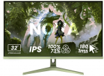 Arozzi Nova 32" IPS 180Hz QHD Gaming Monitor - Green